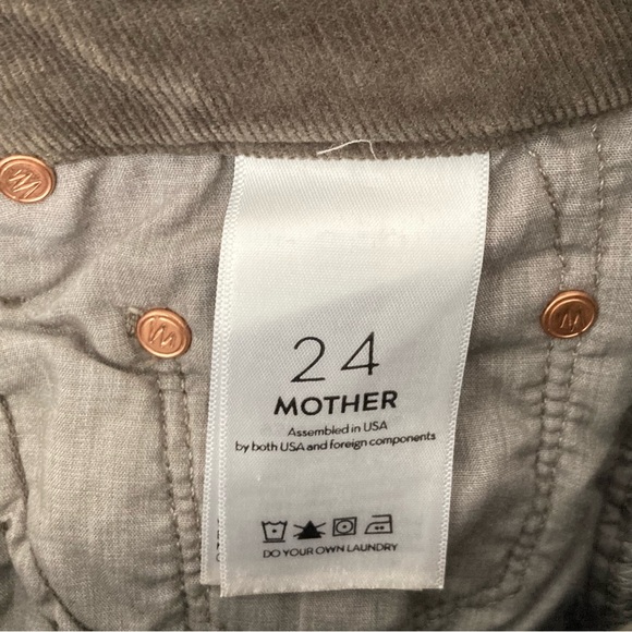 MOTHER High Waisted Looker Ankle Chew in Hopscotch, Size 24 - Picture 6 of 10